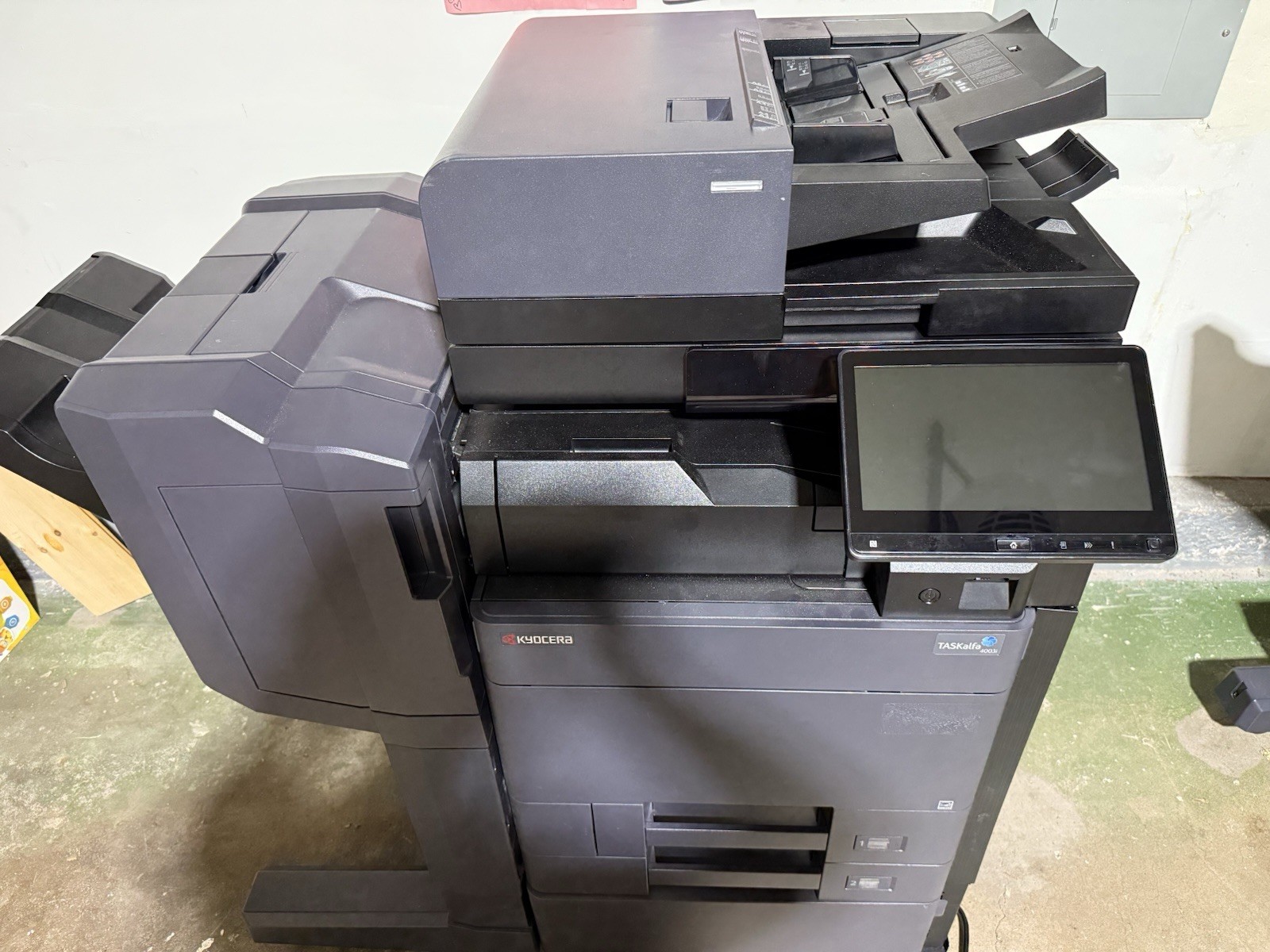 Kyocera TaskAlfa 4003i Mono BW A3 MFP Printer Scanner Fax Copier Finisher 40 PPM