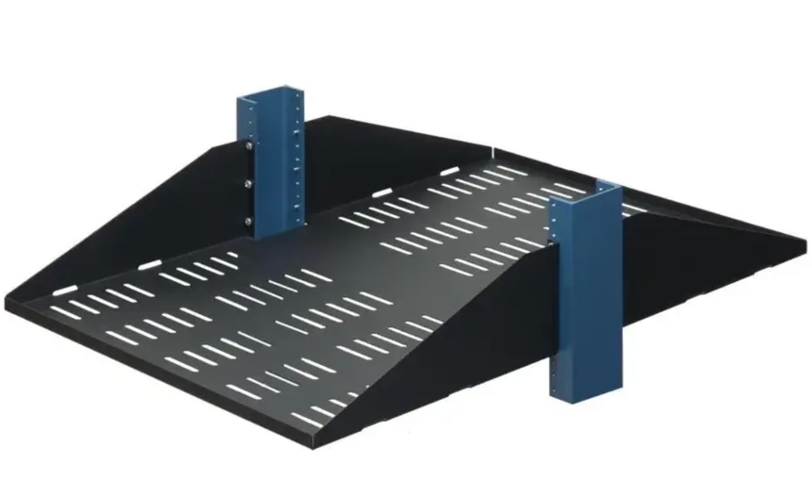 NEW 3U 2Post Center Mount Shelf 29in (D) Vented Flanges Down 3USHL-022FULL-29DV