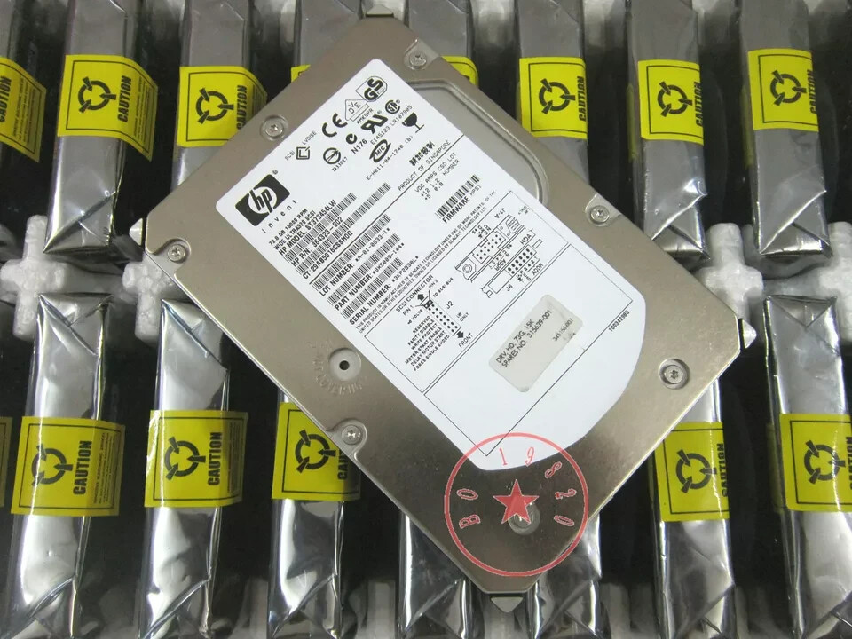 HP 364323-002 315639-001 15K 72.8GB 68-pin SCSI hard drive ST373454LW