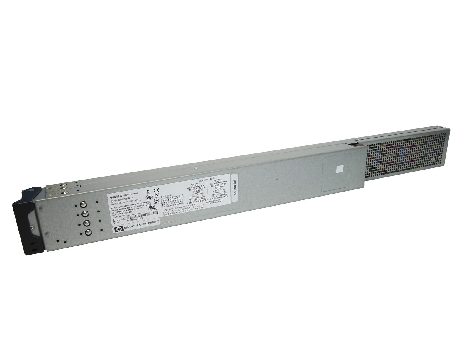 2x HP Power Supply PSU 2250W C7000 411099-001 398026-001 HSTNS-PR09