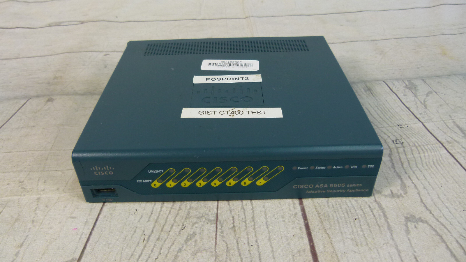 Cisco ASA 5505 Series Ethernet Firewall Adaptive Security Appliance 47-18790-04