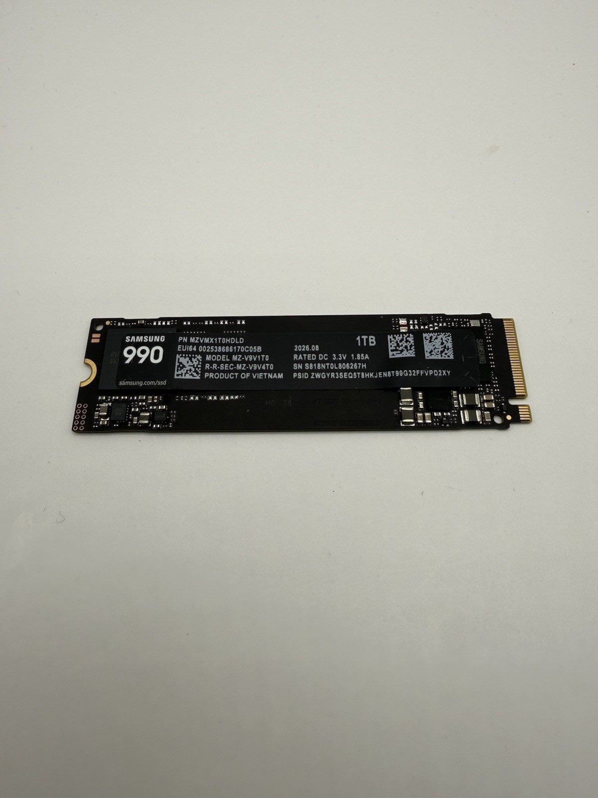 Samsung 990 1TB (Excellent Condition )