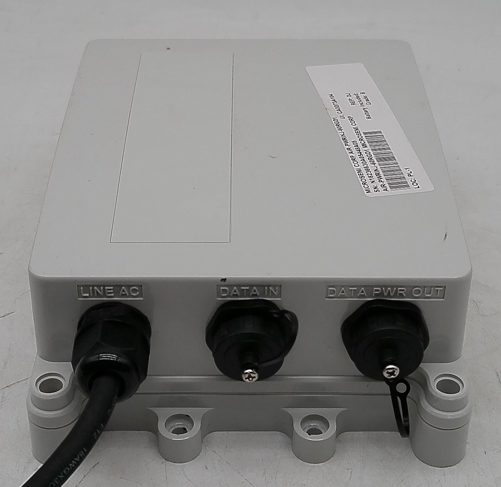 MICROSEMI CISCO AIRONET 1560 AIR-PWRINJ-60RGD1 RUGGED POE INJECTOR
