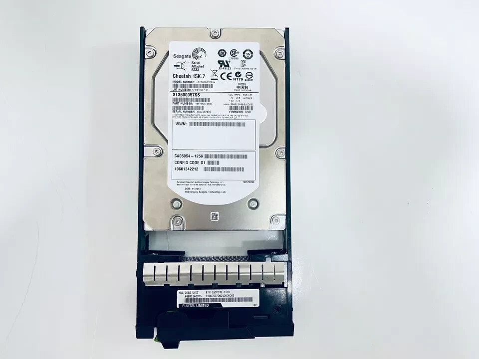 FOR FIT Fujitsu CA07339-E103 Seagate ST360057SS Cheetah600GB Hard Drive 15K,7SAS