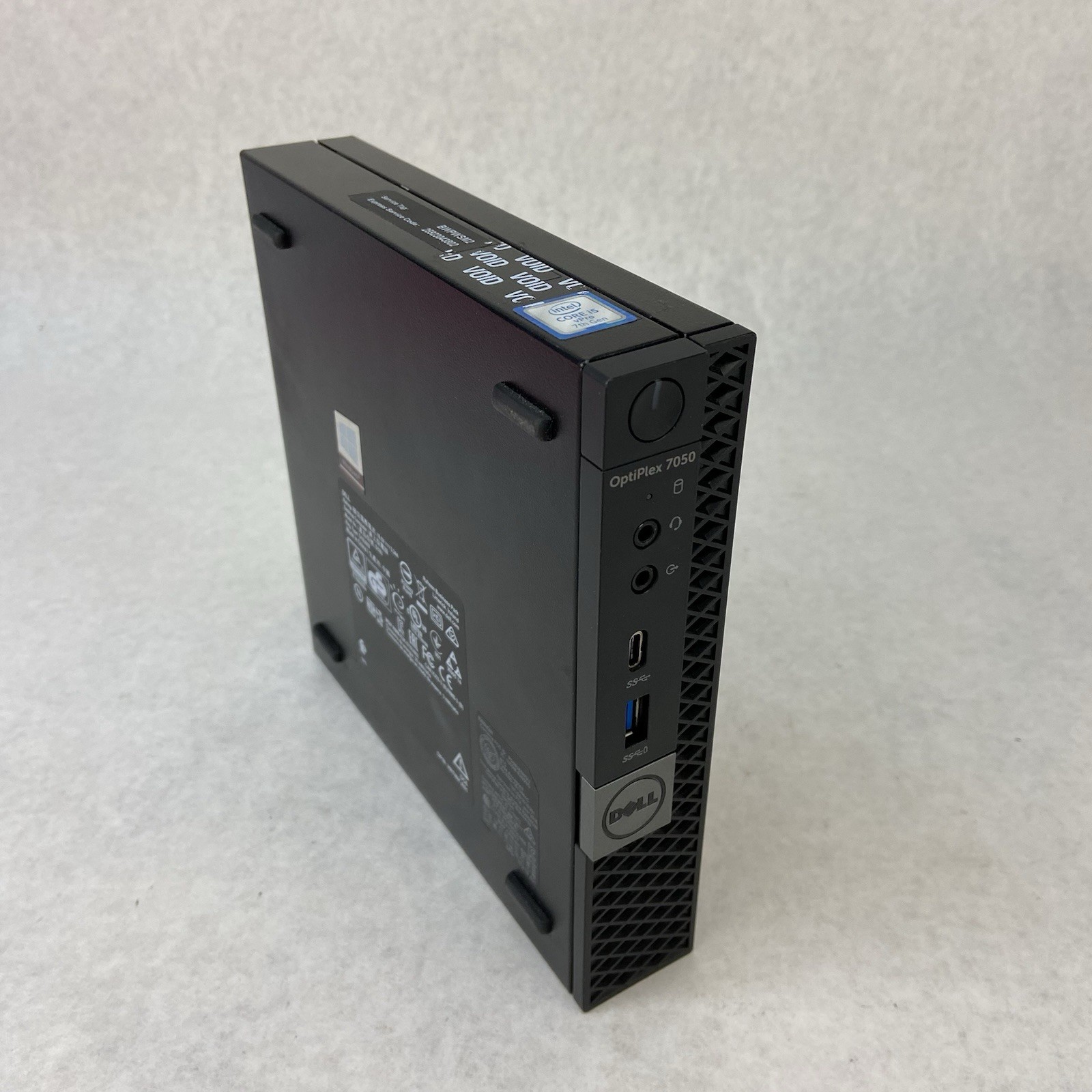 Dell Optiplex 7050 Micro Intel Core i5-7500T 2.7GHz 8GB RAM No AC/HDD/OS