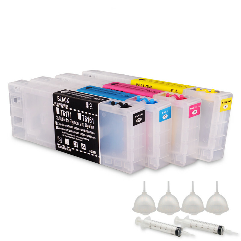 4×700ml Empty Ink Cartridges T6871-T6874 Fit SureColor S30600 S50600 S70600