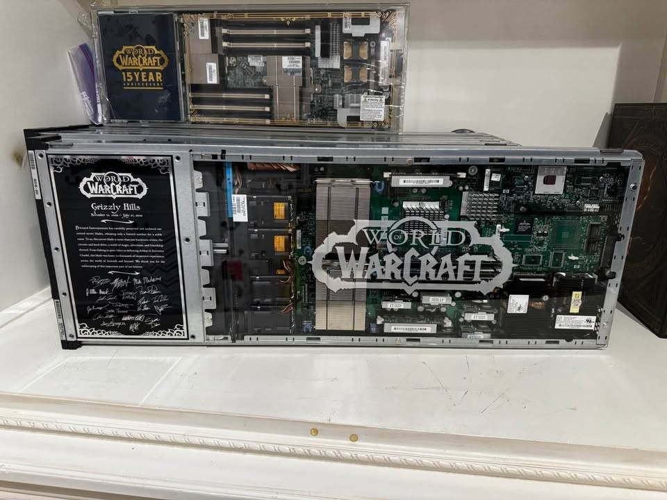Rare World of Warcraft Blade Grizzly Hills Server – Historic MMO Collectible
