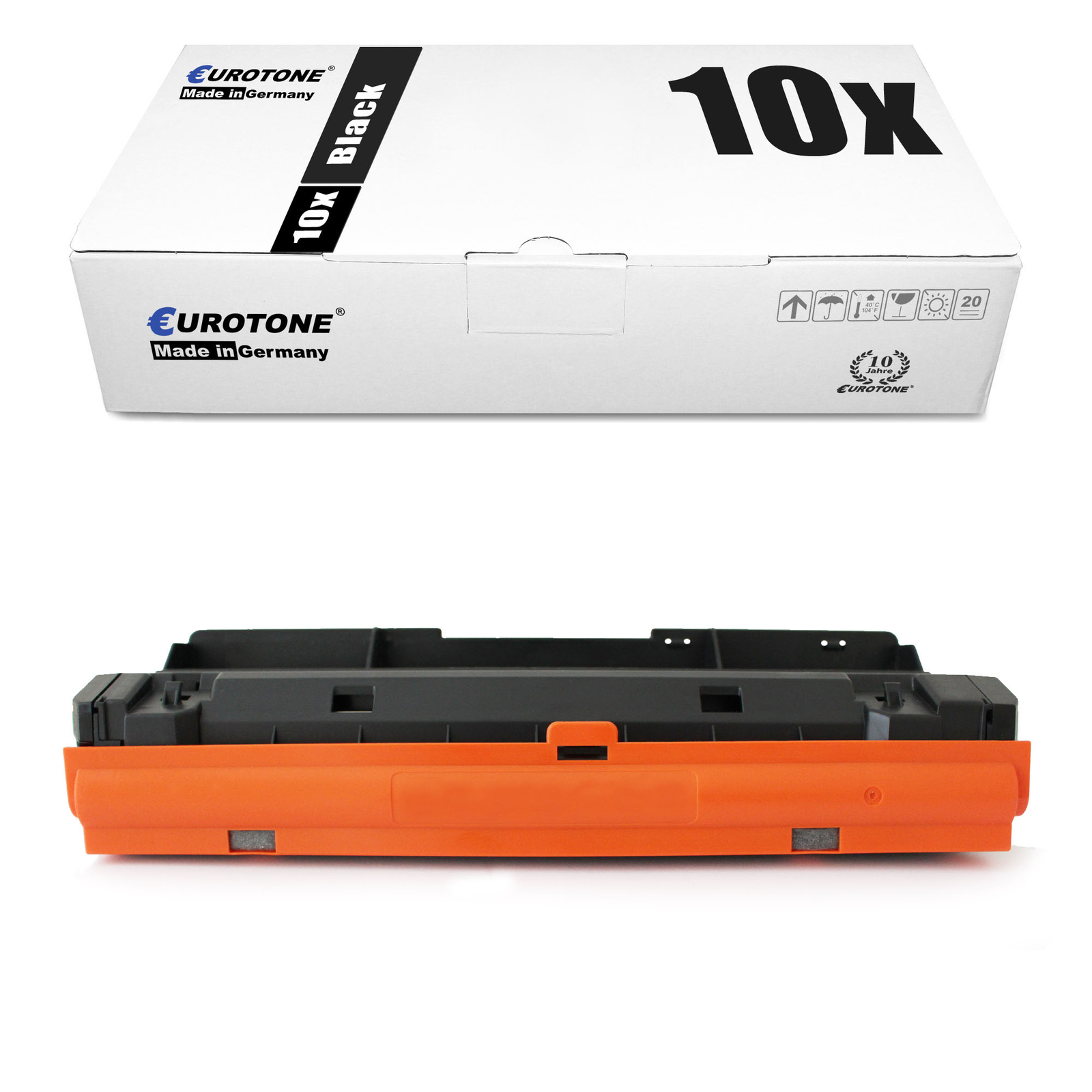 10x XXL Toner for Samsung SL-M 3825 3875 FW D ND MLT-D204E Black