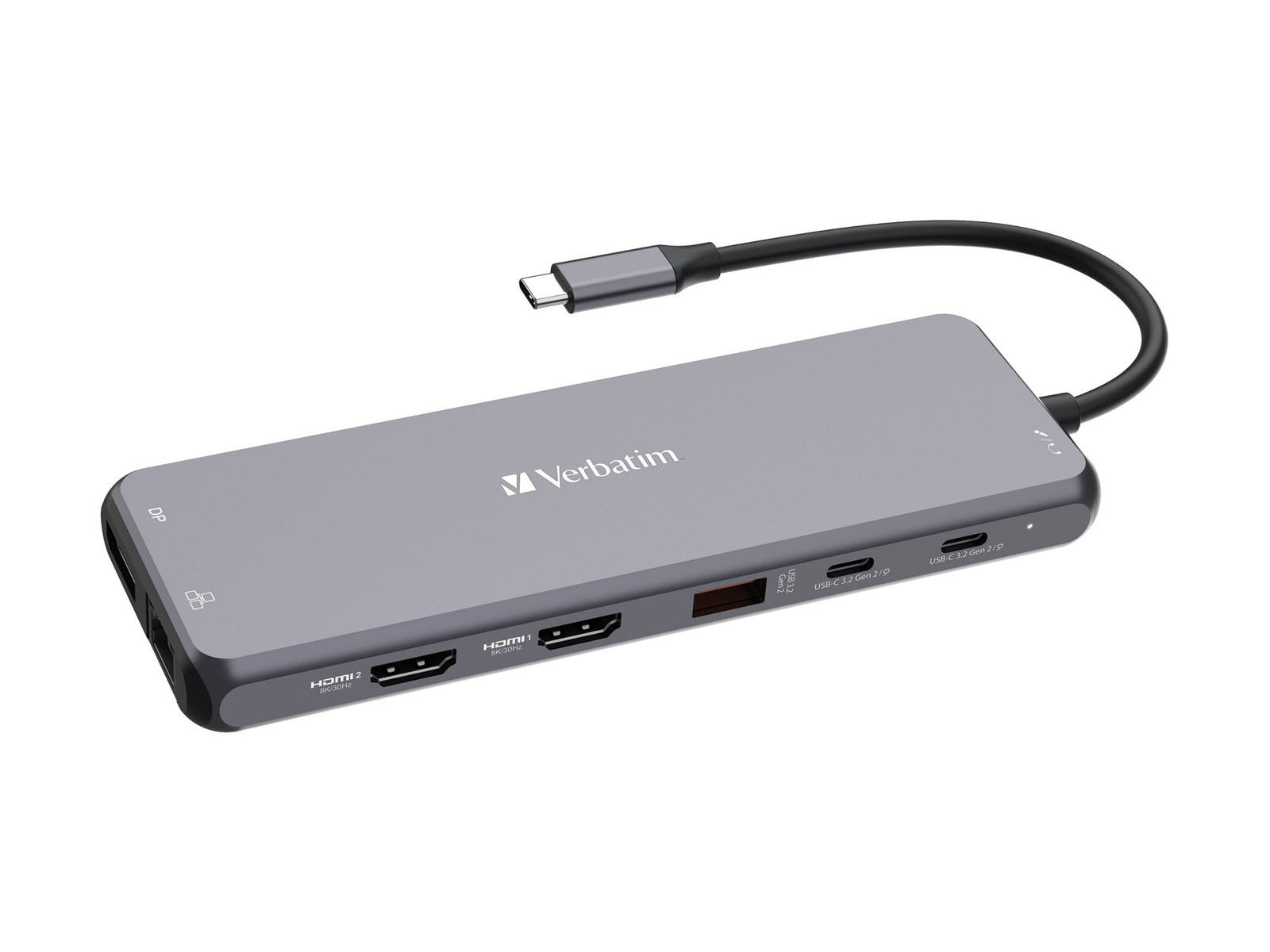 Verbatim USB-C Pro Multiport Hub CMH 13 - 13 Ports 32153