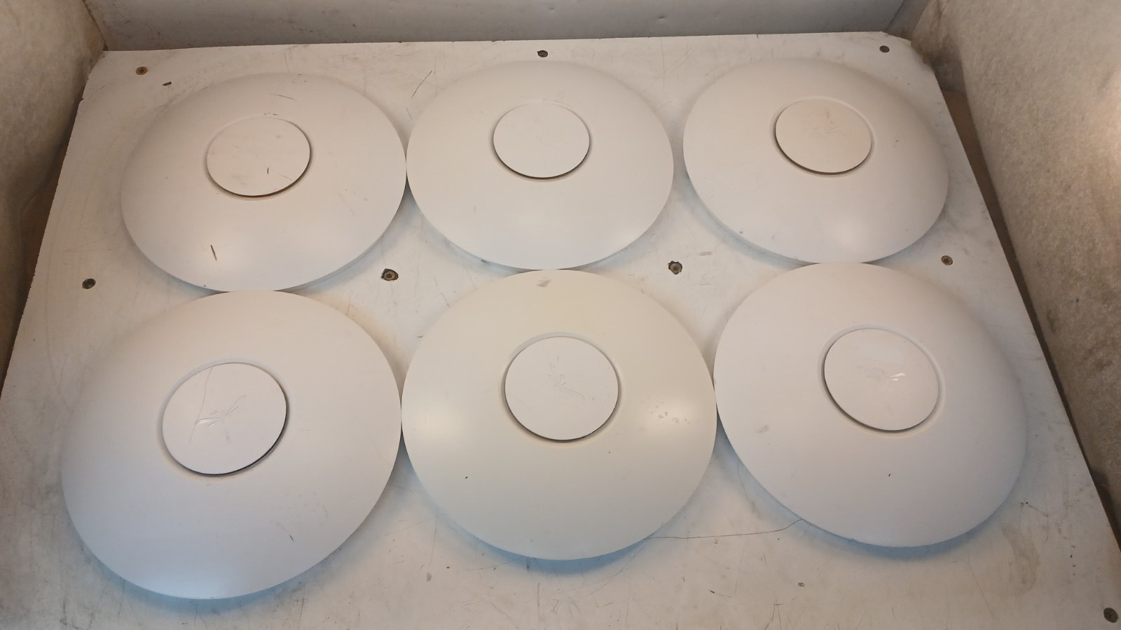 Mixed Lot of 6 UniFi/Ubiquiti Access Points *RESET* *WORKING* *READ*