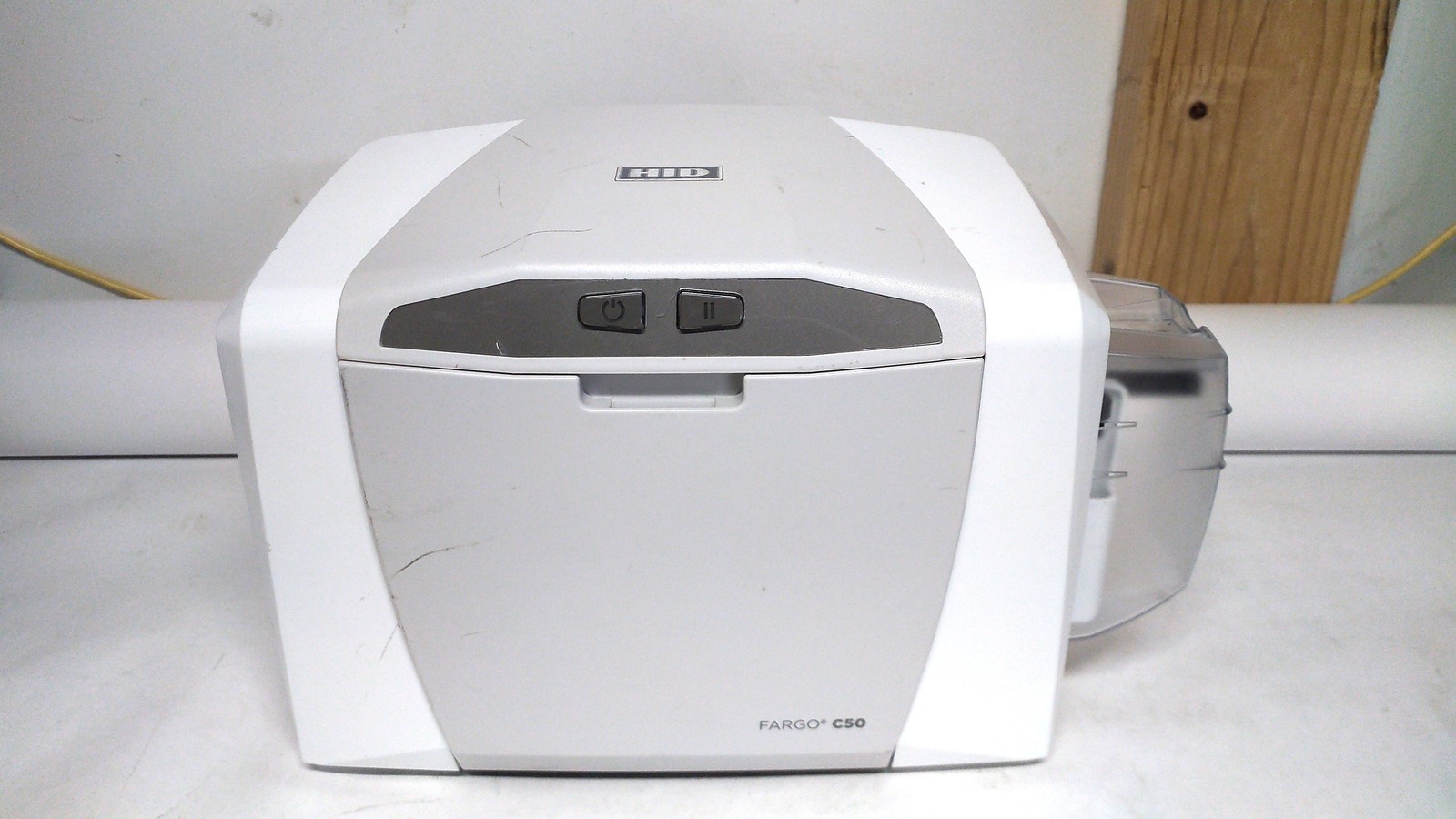 HID Global Fargo C50 X001800-1 Thermal Color ID Card Printer USB Windows MAC