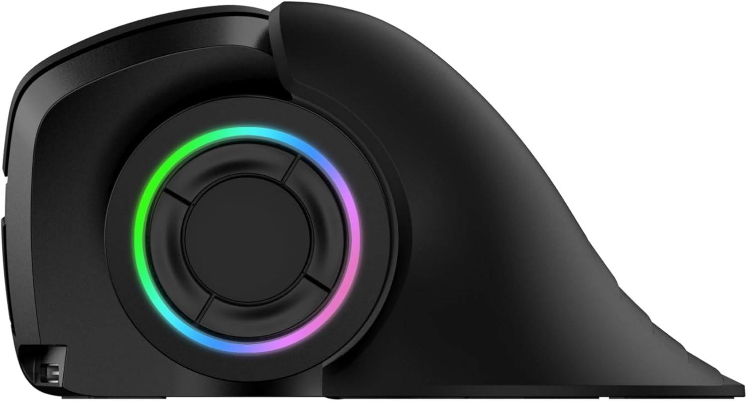 Master Grip Rechargeable Silent Vertical Mouse - Bluetooth/Wireless Ergonomic Mo