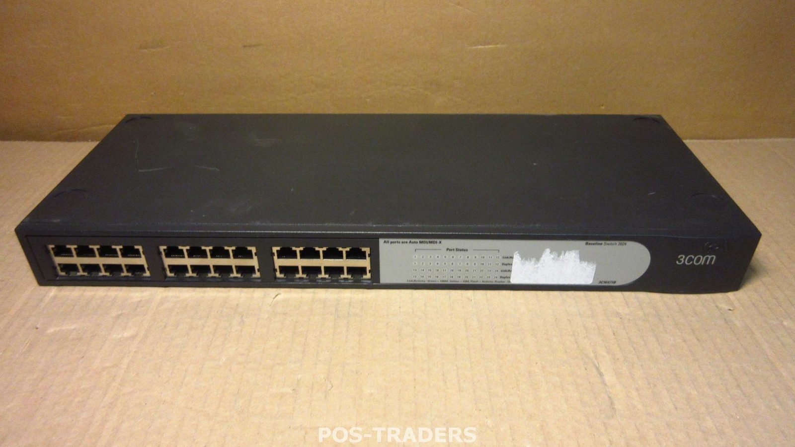 3Com 3C16471B 2024 SuperStack 3 Baseline Switch 10/100 Network RJ-45 NETWORK