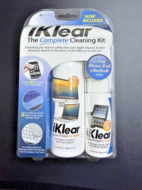 iKlear Apple Polish iPhone iPod Macbook apple displays Cleaning Kit 