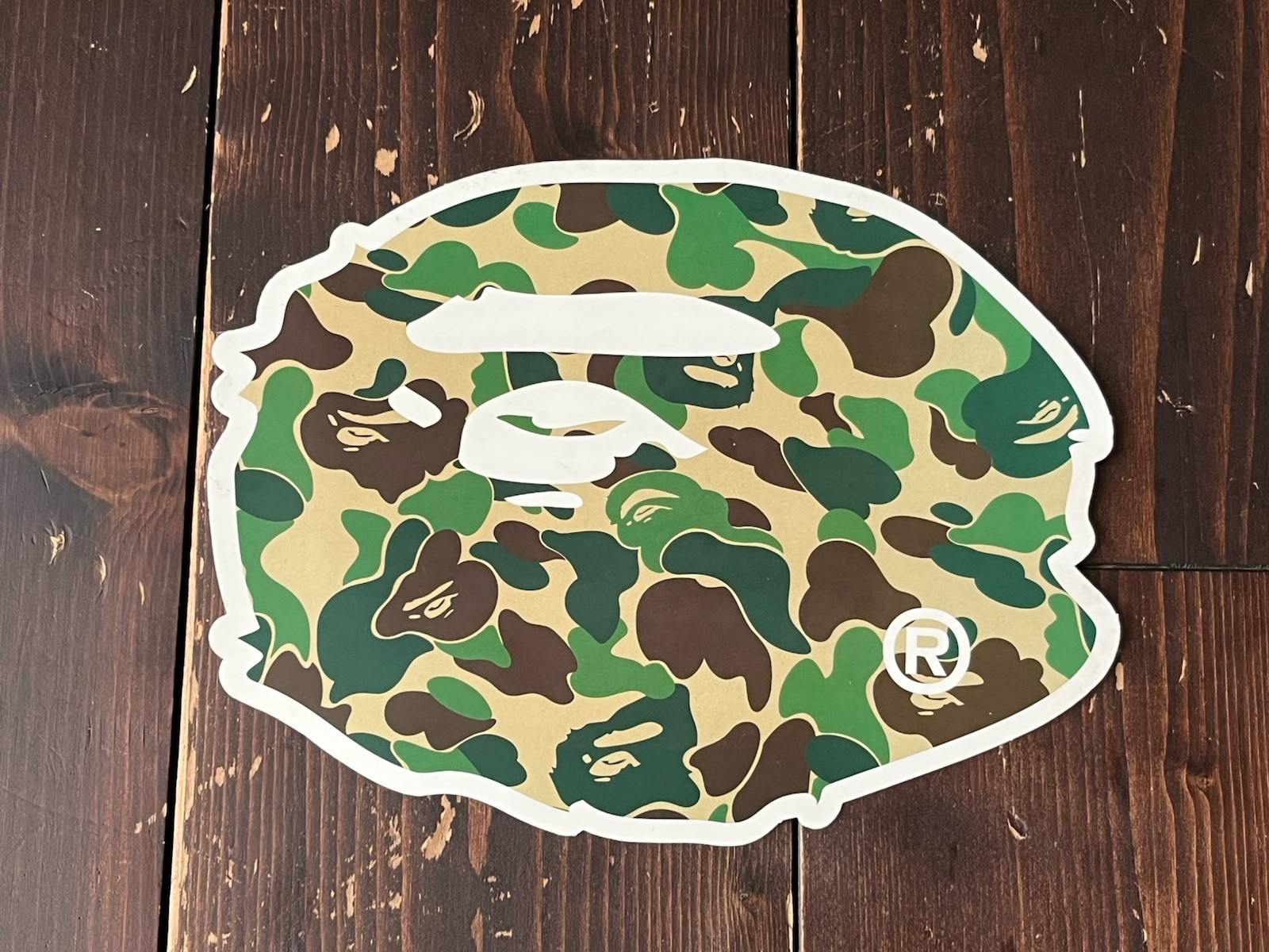 A BATHING APE NOWHERE CAMOUFLAGE PATTERN MOUSE PAD JAPAN MAGAZINE APPENDIX JAPAN