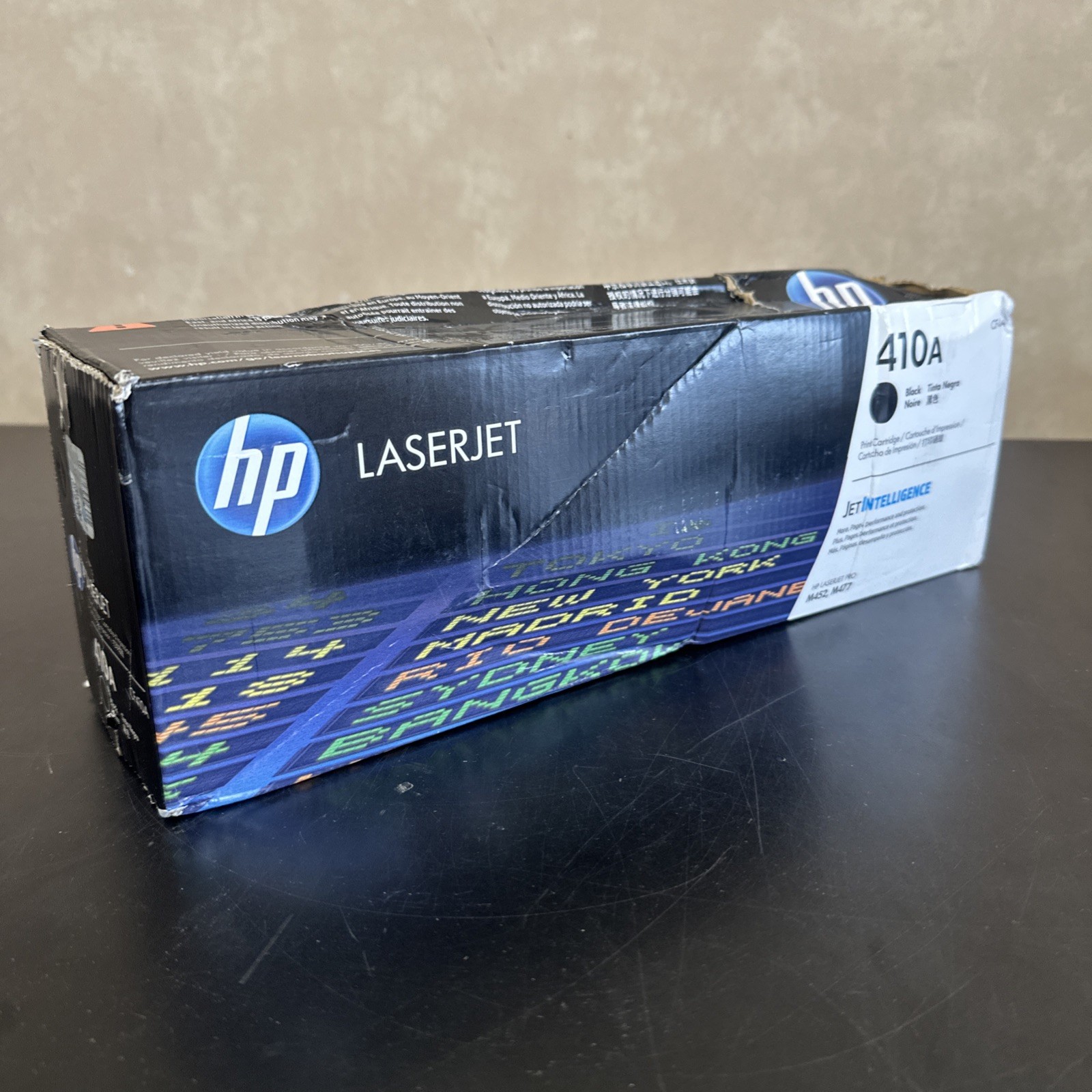 HP 410A Black Original LaserJet Toner Cartridge, ~2,300 pages, CF410A