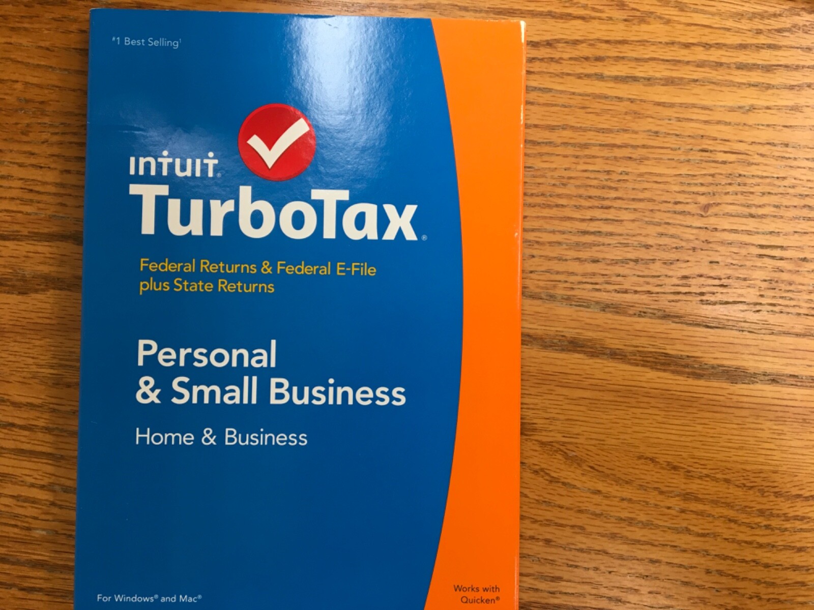 NEW Turbotax 2014 Home Business Federal & State. SKU: 424528