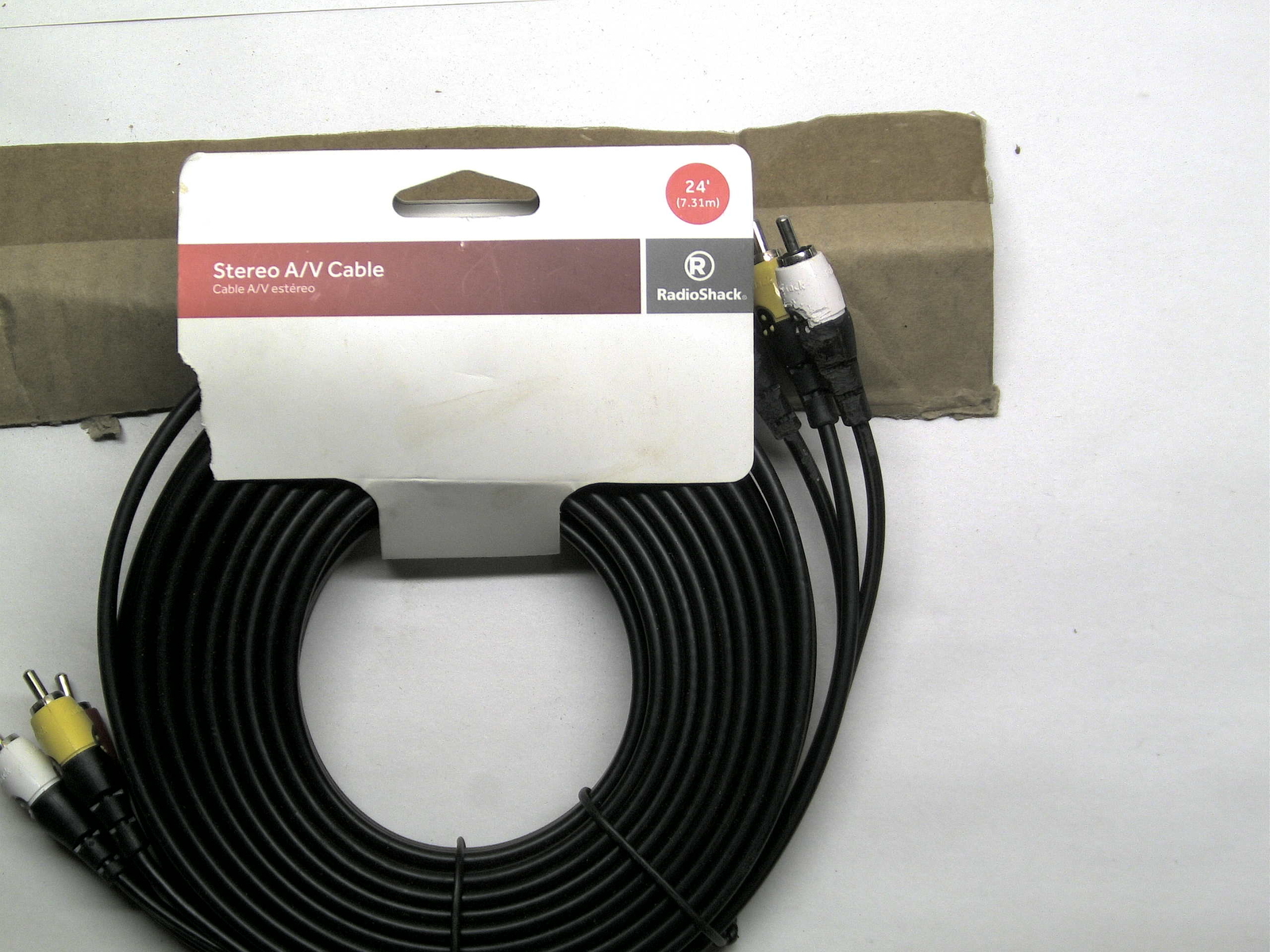 RadioShack 24-Foot RCA Stereo Audio Video Cable 15-225 15225