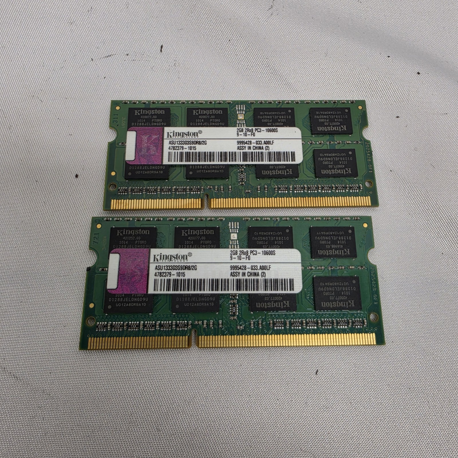 Kingston 8GB (2x4GB) DDR3-1066MHz PC3-8500S 204-Pin SODIMM RAM Kit KTA-MB1066K2