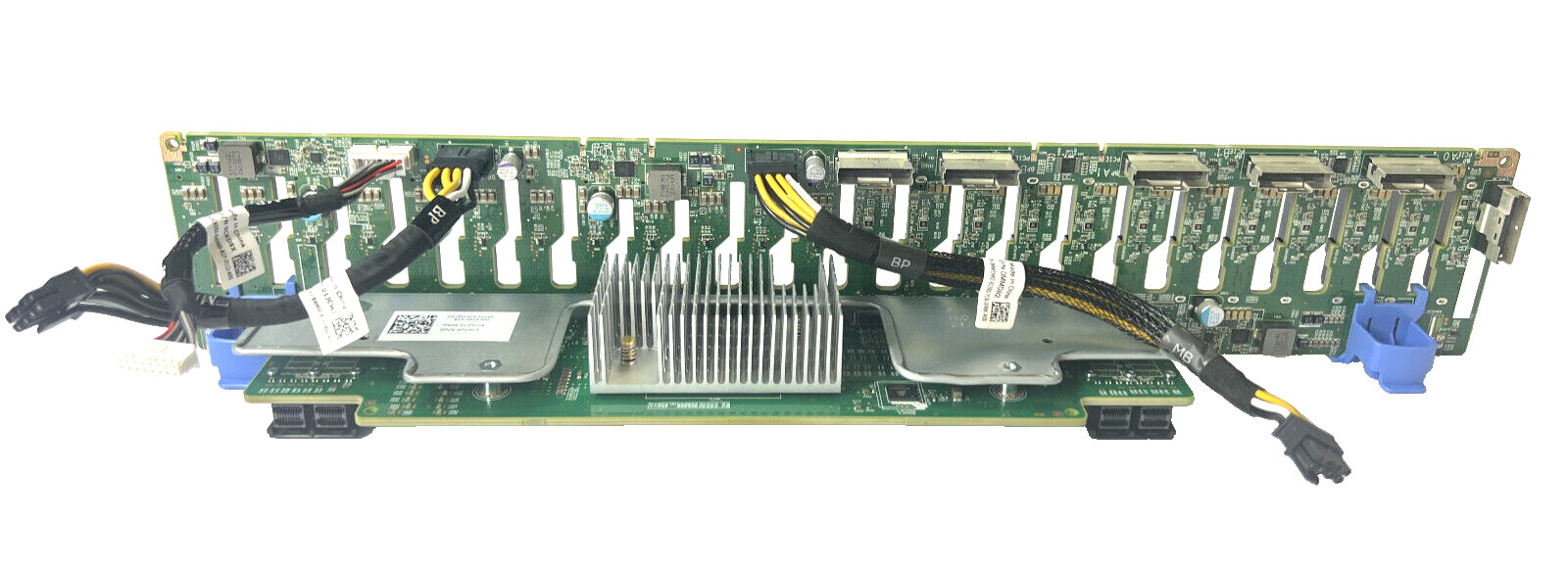 Dell/EMC VxRail P570F 2.5" drive backplane 0P1MJ3 w/ cables, tested and working.
