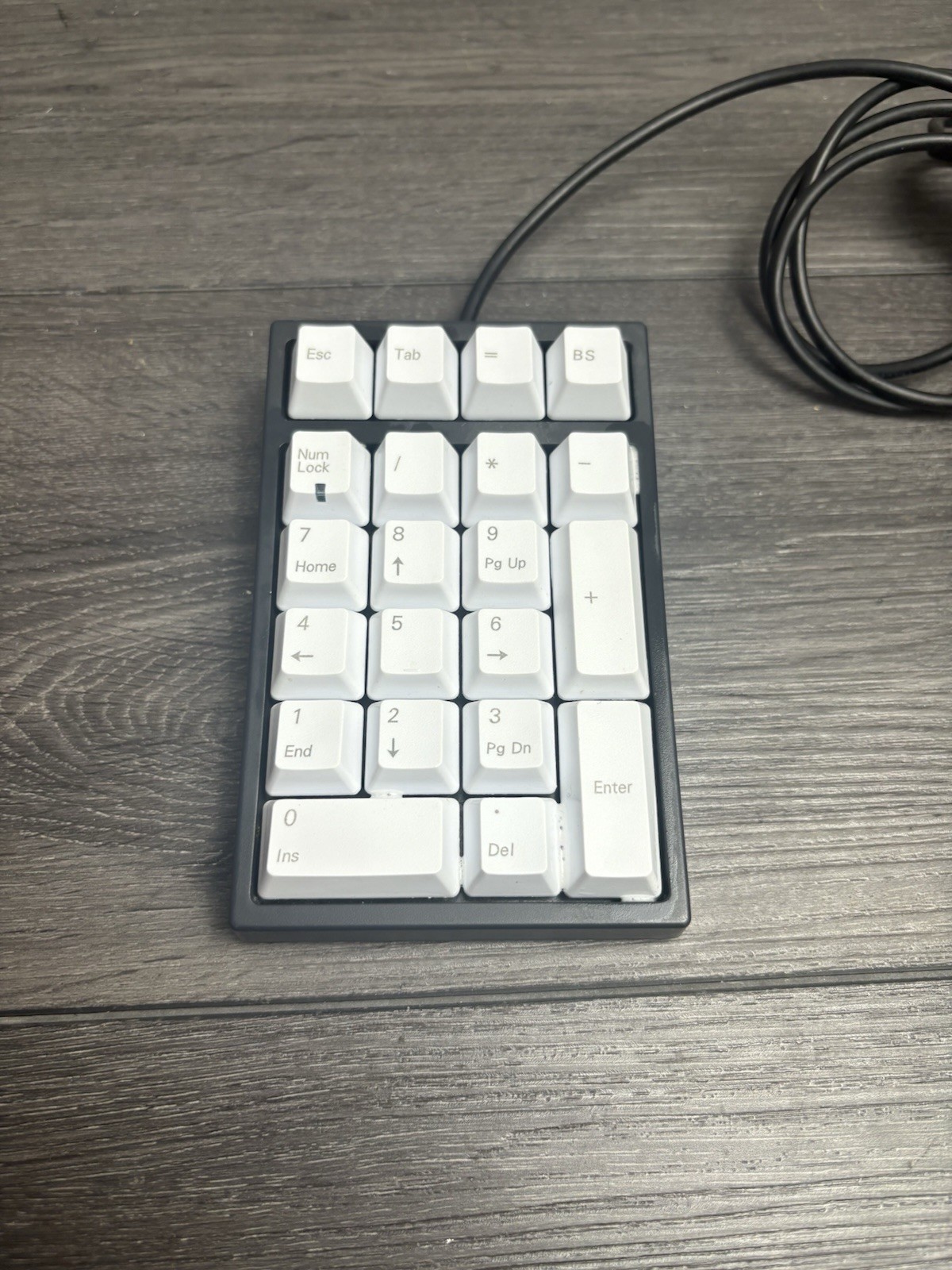 Leopold FC210TP PD Mechanical Numpad Black (Click) Switch White