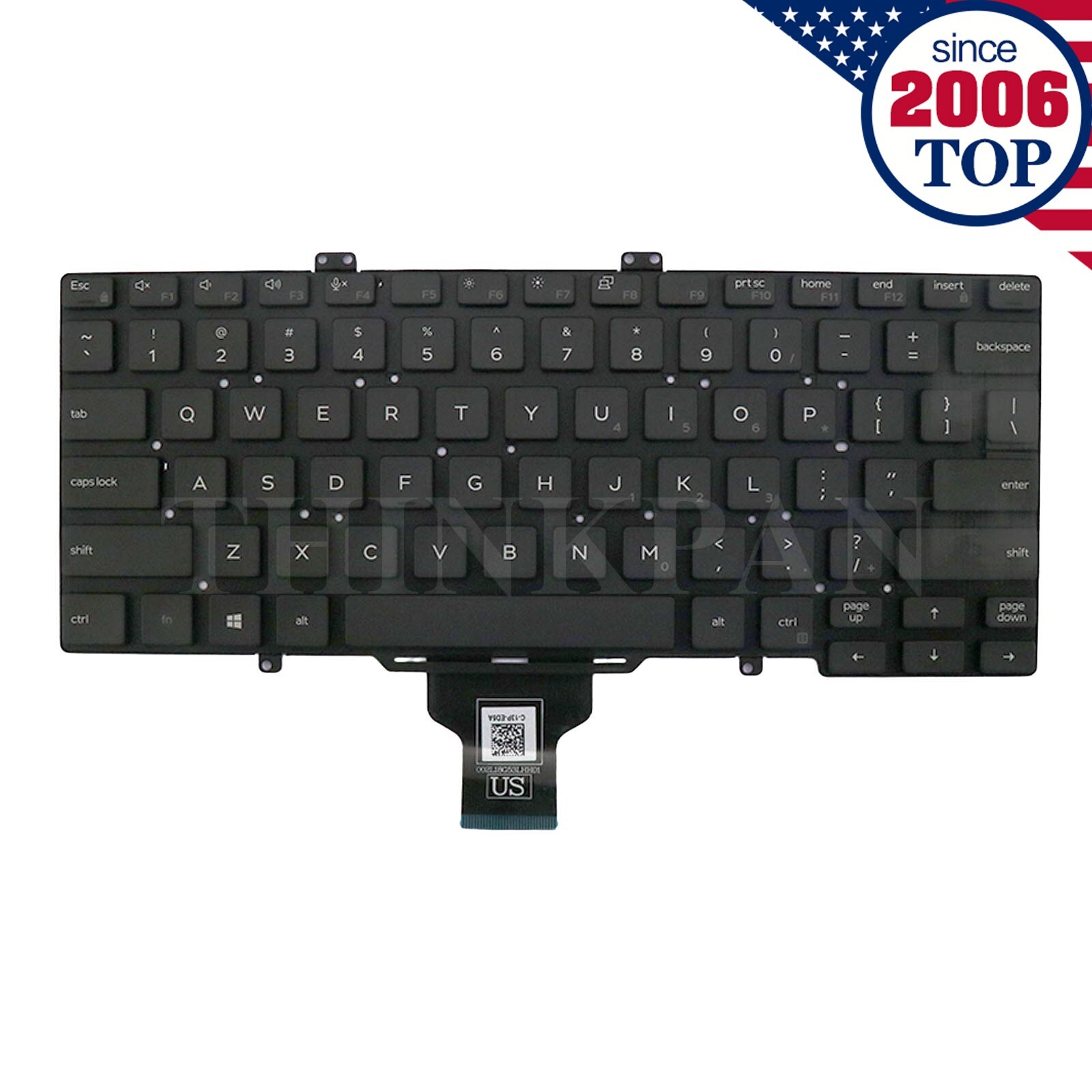 US Keyboard for Dell Latitude 7400 3400 7410 5400 5401 GY5TC NOT Fit 7400 2-in-1