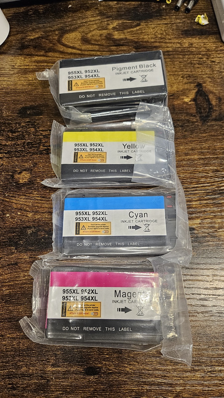 955/954/953/952 XL Ink Cartridge Fits For HP OfficeJet Pro 7740 8210 8216...
