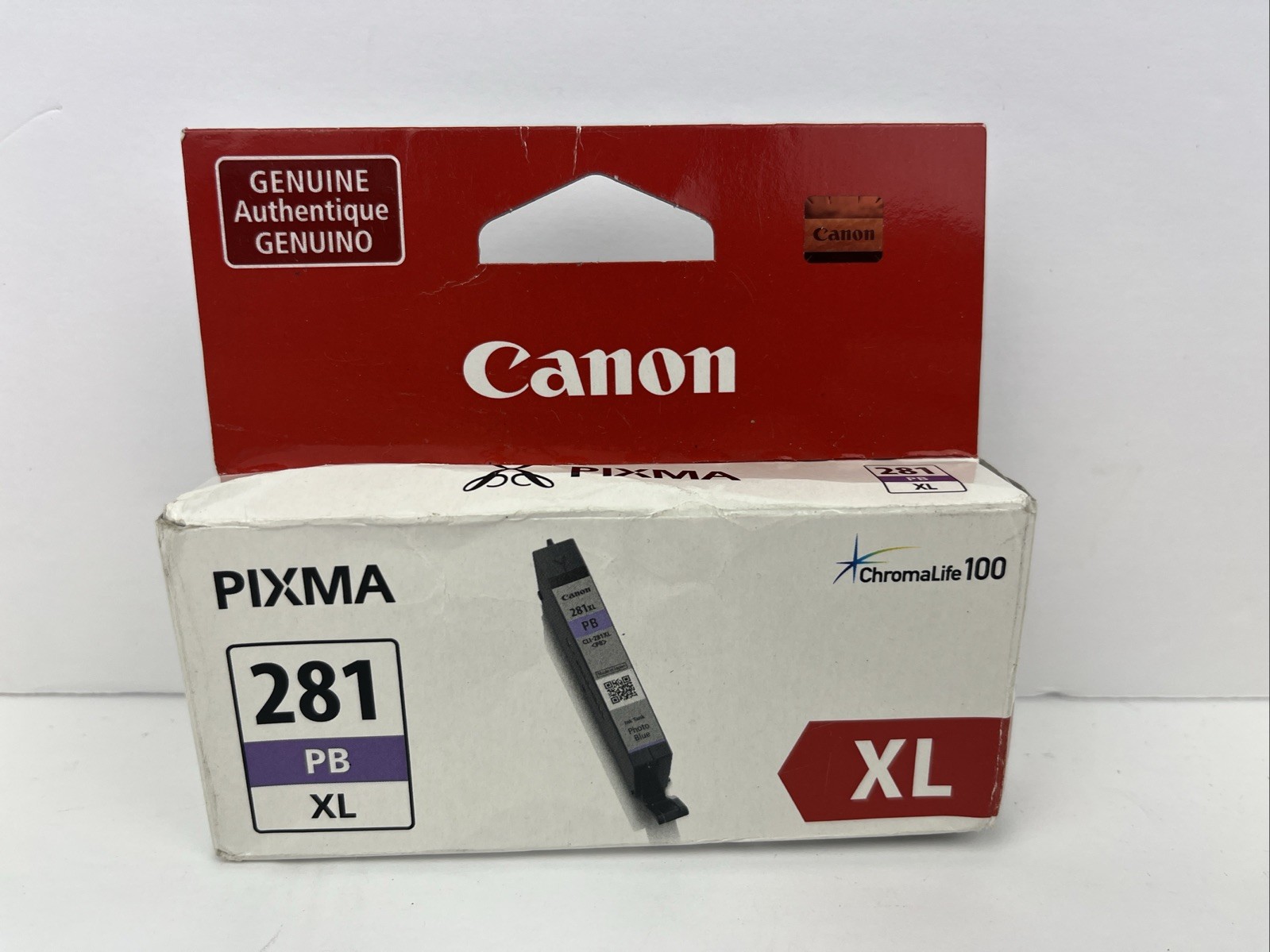 Canon CLI-281XL Original Ink Cartridge - Blue - Inkjet - 1 Each