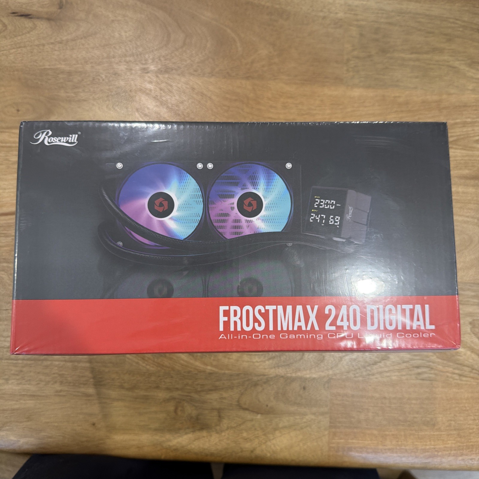 FROSTMAX 240mm AIO CPU Cooler w/Digital ARGB