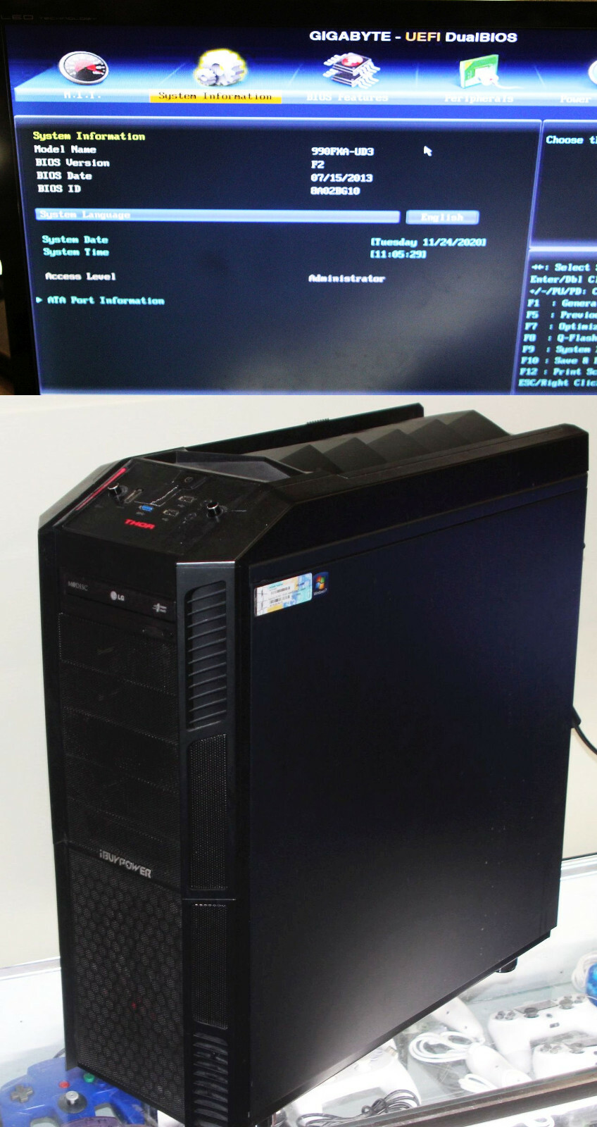iBUYPOWER Azza Thor 301 Gaming PC - 4.7ghz AMD 8 Core FX-9590, Titan 1000w, 2TB 
