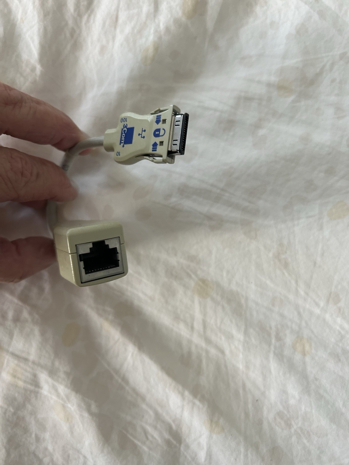 PCMCIA ETHERNET DONGLE CABLE ADAPTER CABLE