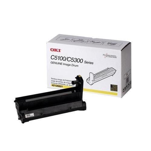 Original OKI 42126601 Yellow Toner. New Sealed Box, We Ship Fast