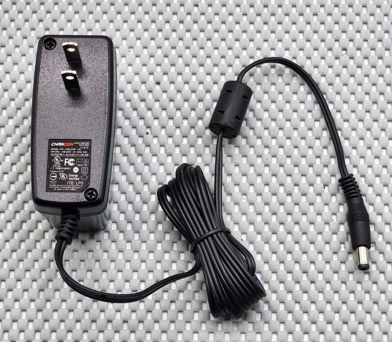 2ABL024F Chanzon 12V 2A UL Listed 24W AC DC Switching Power Supply