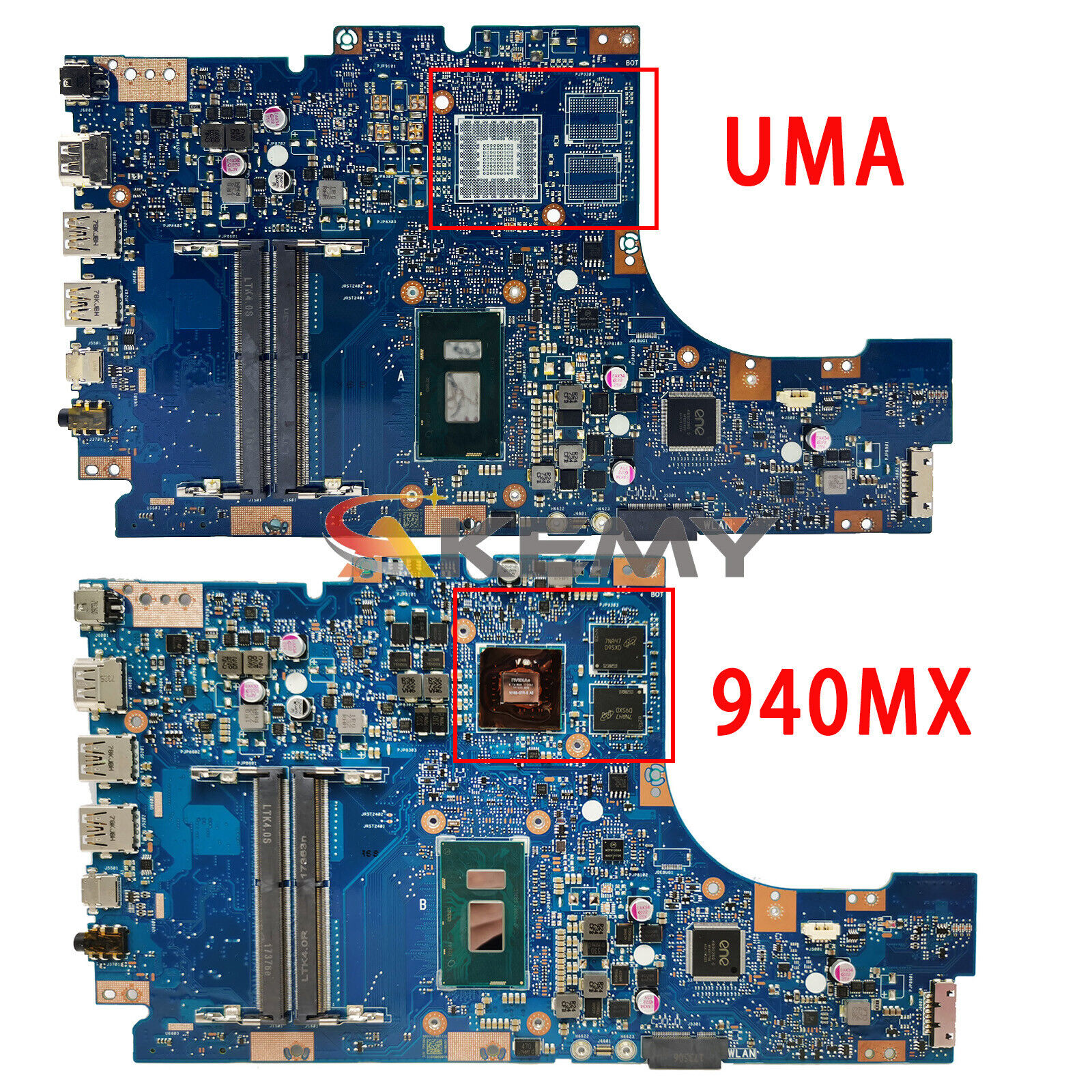 TP510UQ For VivoBook TP510U TP510UA TP510UQR Motherboard I3 I5 I7 CPU 940MX/UMA