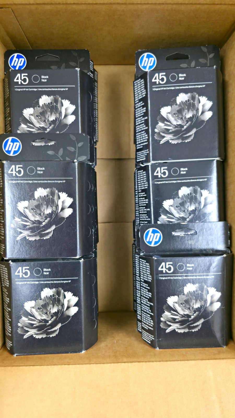 HP 45 Black Genuine/Original Inkjet Ink Cartridge for DeskJet OfficeJet