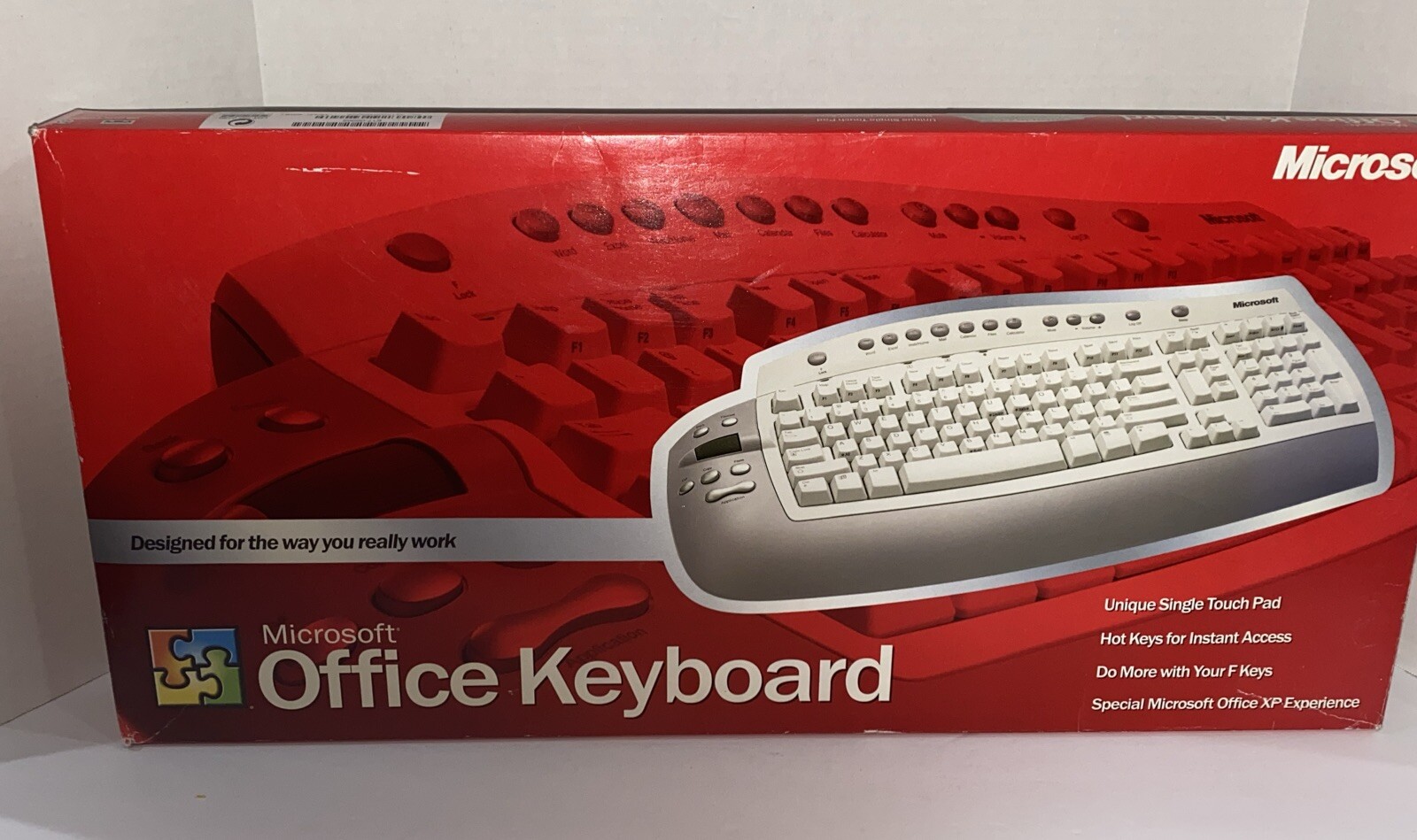Microsoft Office Keyboard X08-25953 from 2001 in Original Box - New open box