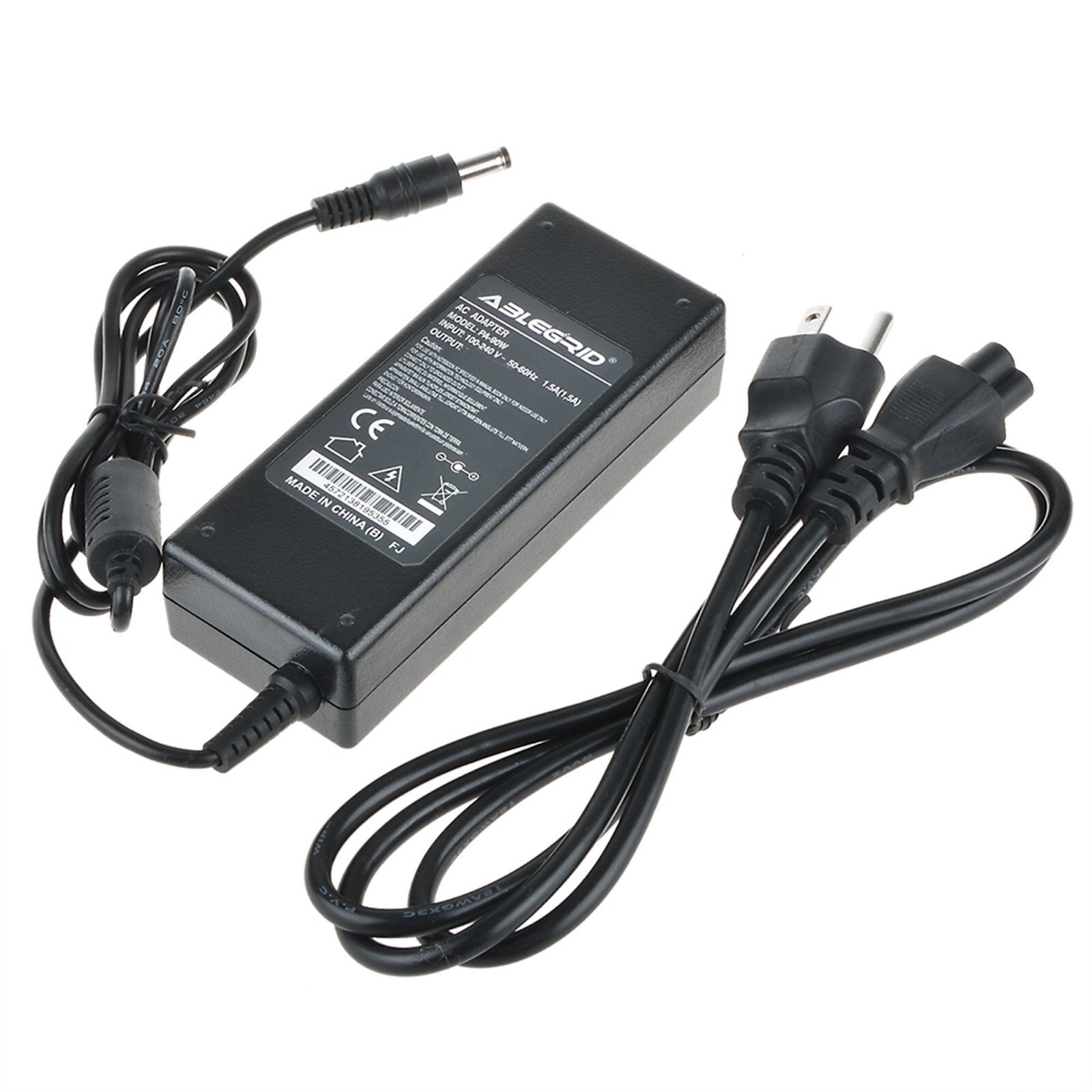 AC Adapter Charger For GIGABYTE G32QC M27Q-X M32UC M32QC Gaming Monitor Power