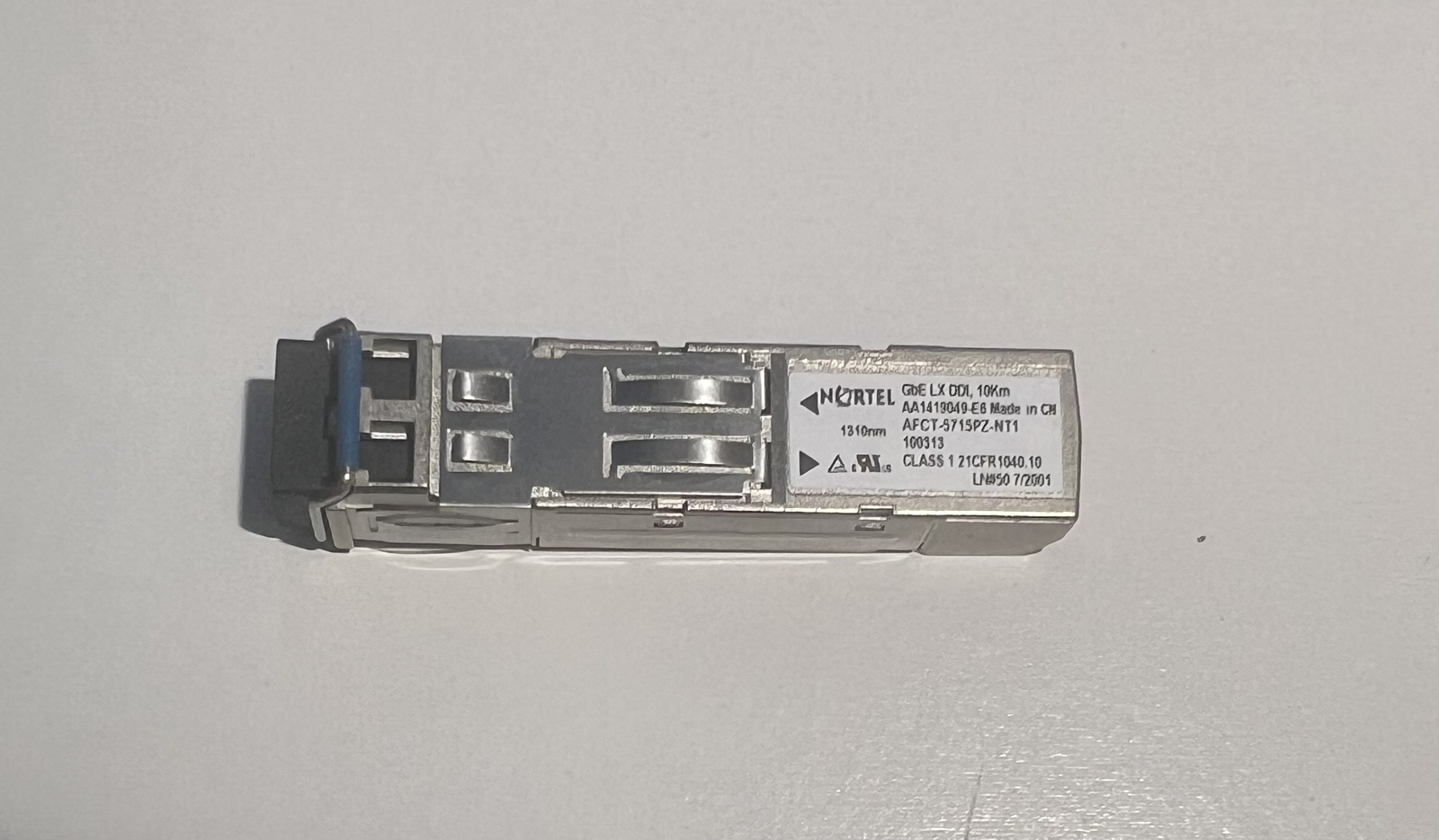 Avaya/Nortel 1000Base-LX GbE SFP 1310nm 10km LC SM Transceiver