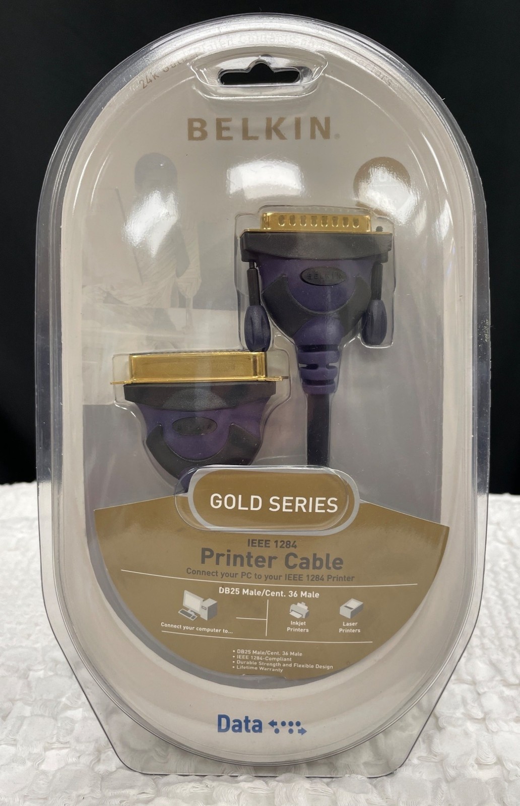 Belkin IEEE 1284 Gold Series Printer Cable SKU 1478