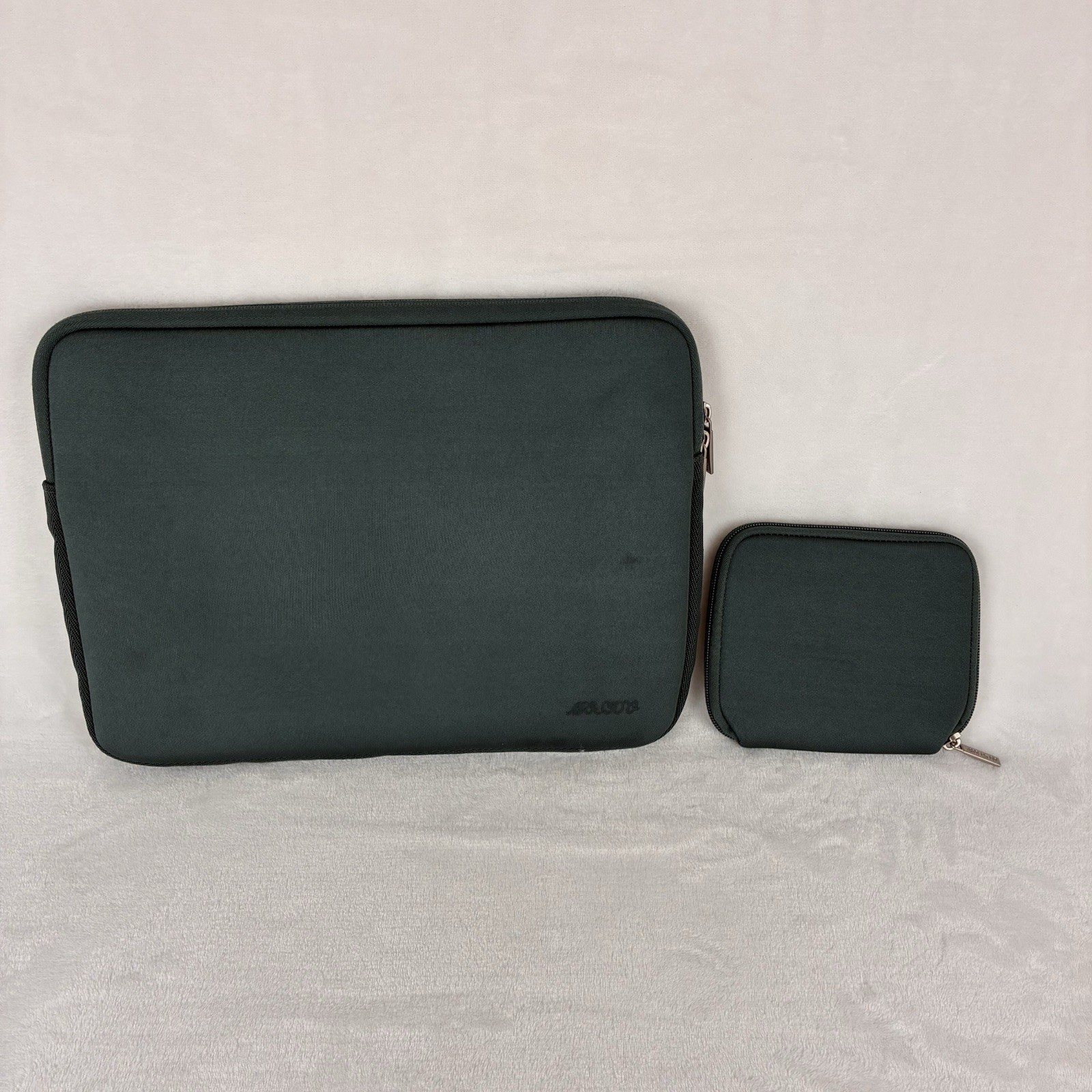 MOSISO Neoprene Laptop Sleeve Haze Blue 13.3 Inch Tablet Case W/ Accessory Case