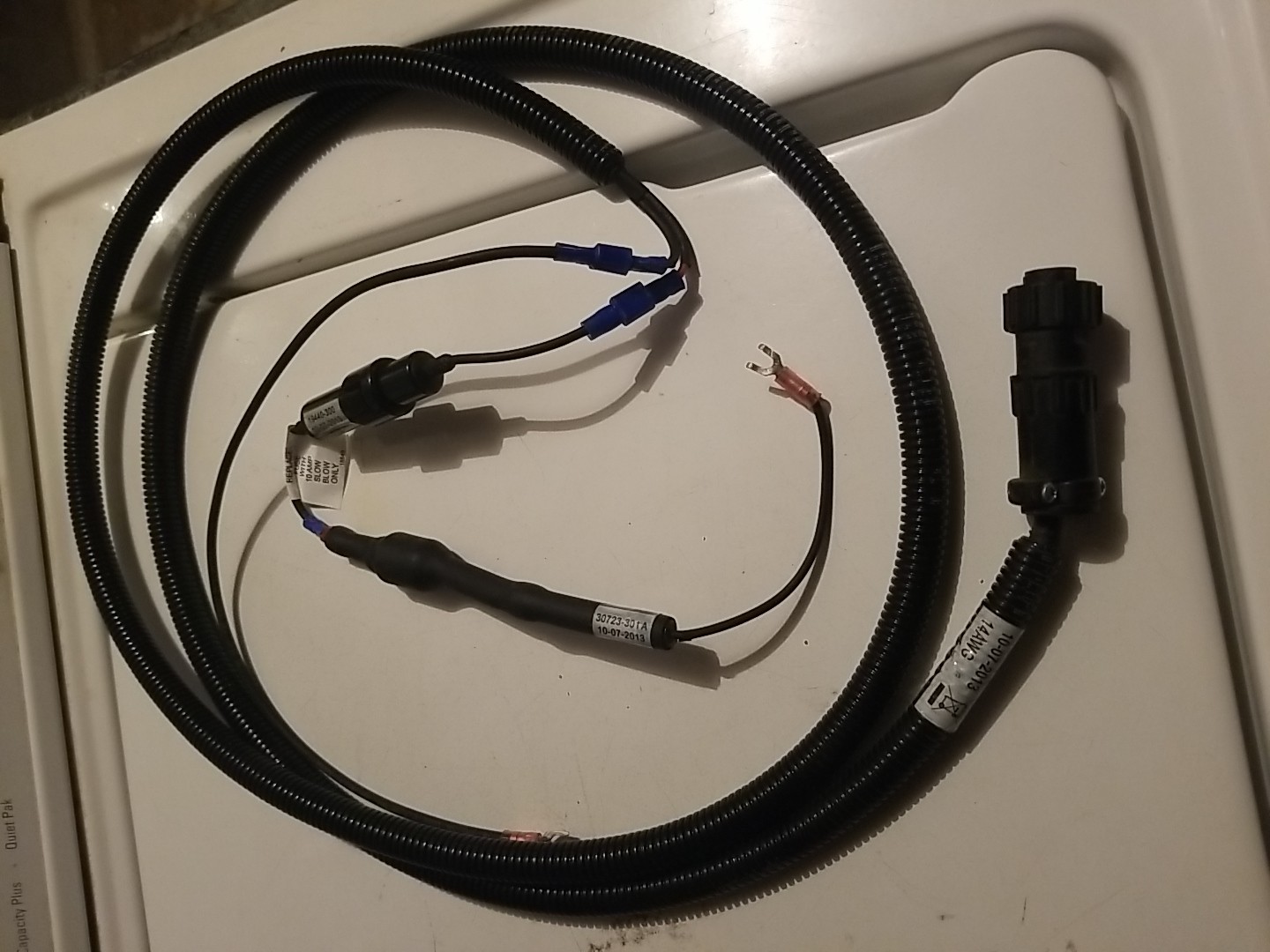 PSION / ZEBRA CA-1210 13985-302 PSION CORD POWER EXTENSION. 14 AWG