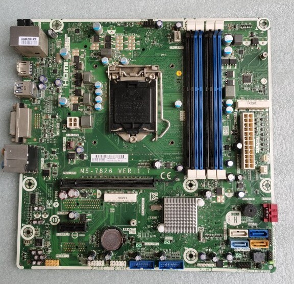 HP ENVY 700 750 ENVY PHOENIX 810 850 INTEL SOCKET MOTHERBOARD 784740-001 MS-7826