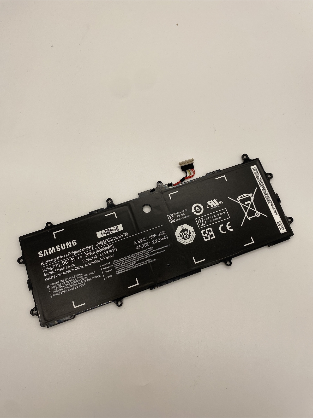 Samsung XE303C, XE500T, XE500C, XE503C Battery Pack 7.5V 30Wh 4080mAh AA-PBZN2TP