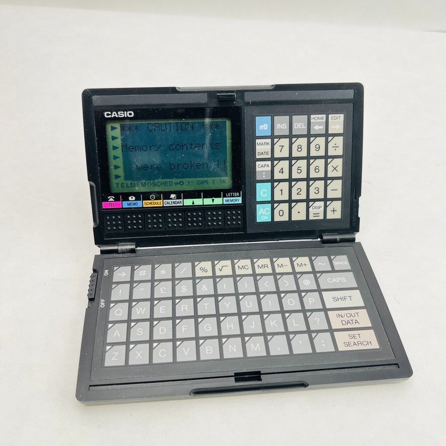 Casio Digital Diary SF-4000 - Organizer, Vintage, 80s/90s, Working