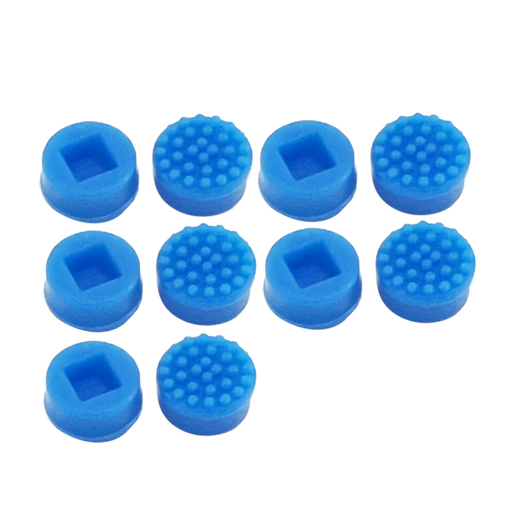 10-50pieces Rubber Mouse Pointer Trackpoint Blue Cap for Dell Laptops lot