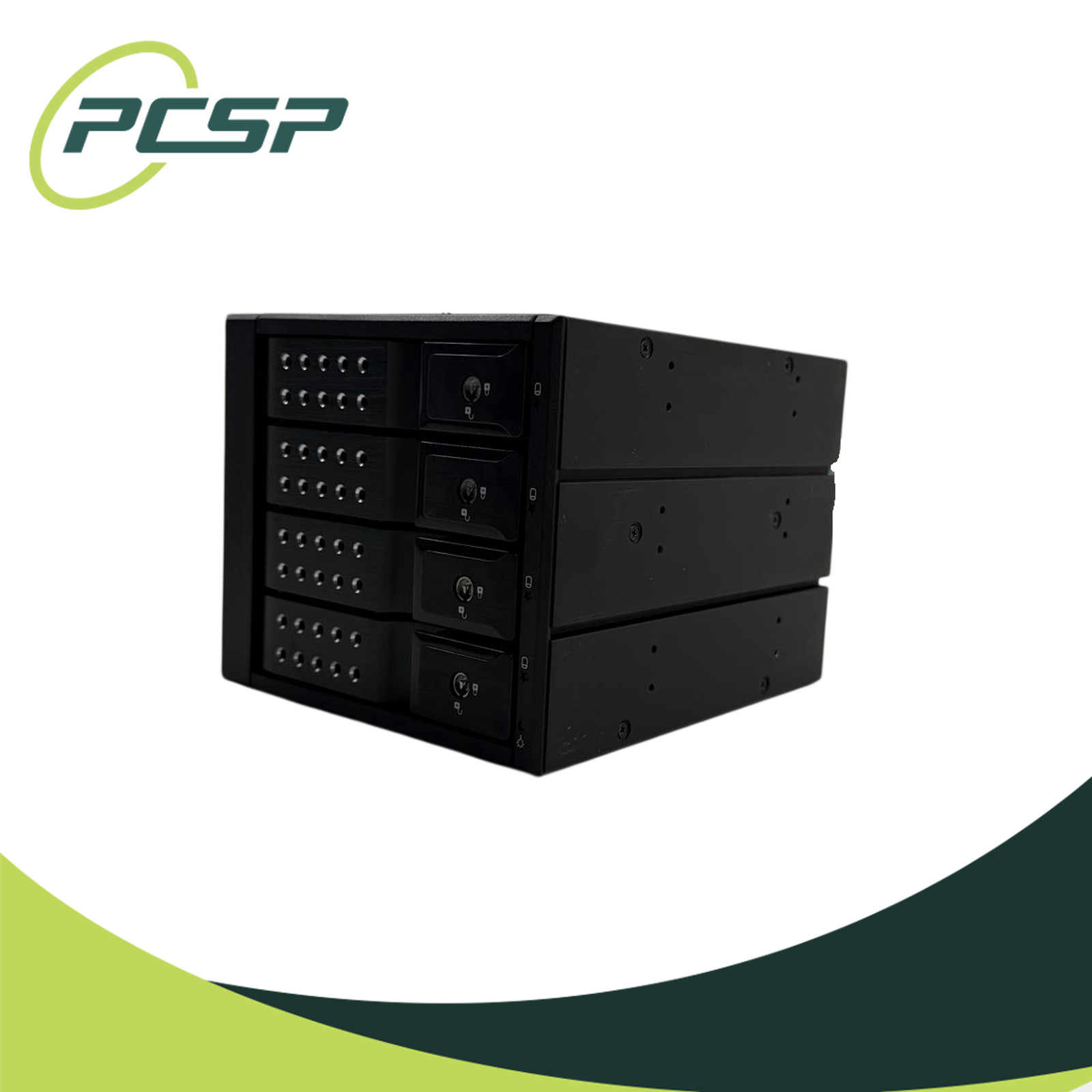 iStarUSA BPN-DE340SS-BLACK 4-Bay 3.5" Trayless HDD Enclosure w/ SAS Cable