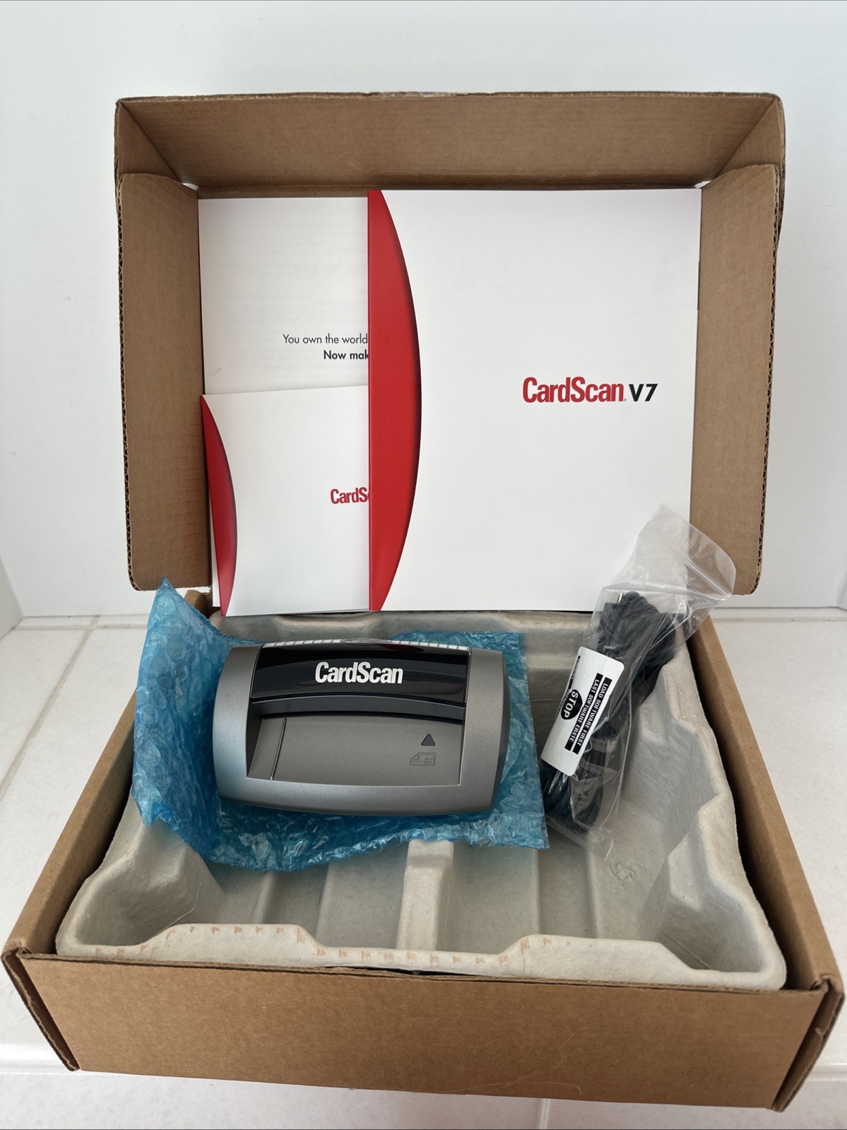 CardScan Executive 700 Compact Business Card Scanner CS-A07170-ENG New Open Box