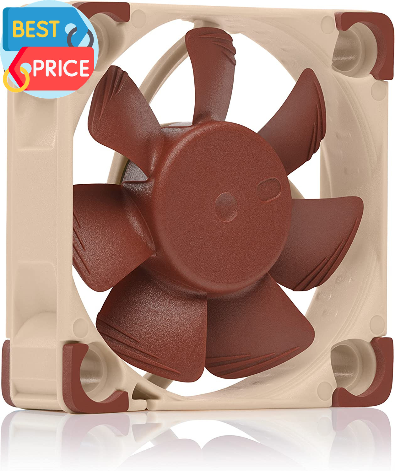 Nf-A4X10 FLX, Premium Quiet Fan, 3-Pin (40X10Mm, Brown)