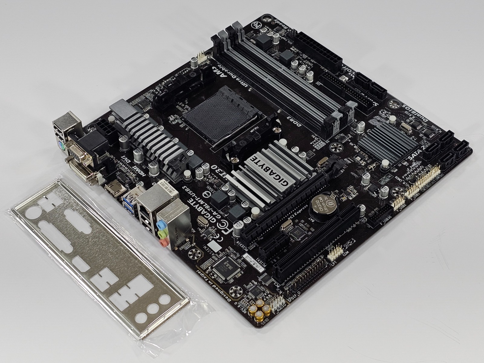 GIGABYTE GA-78LMT-USB3 REV.6.0 AMD 760G Micro ATX mATX DDR3 AM3 AM3+ Motherboard