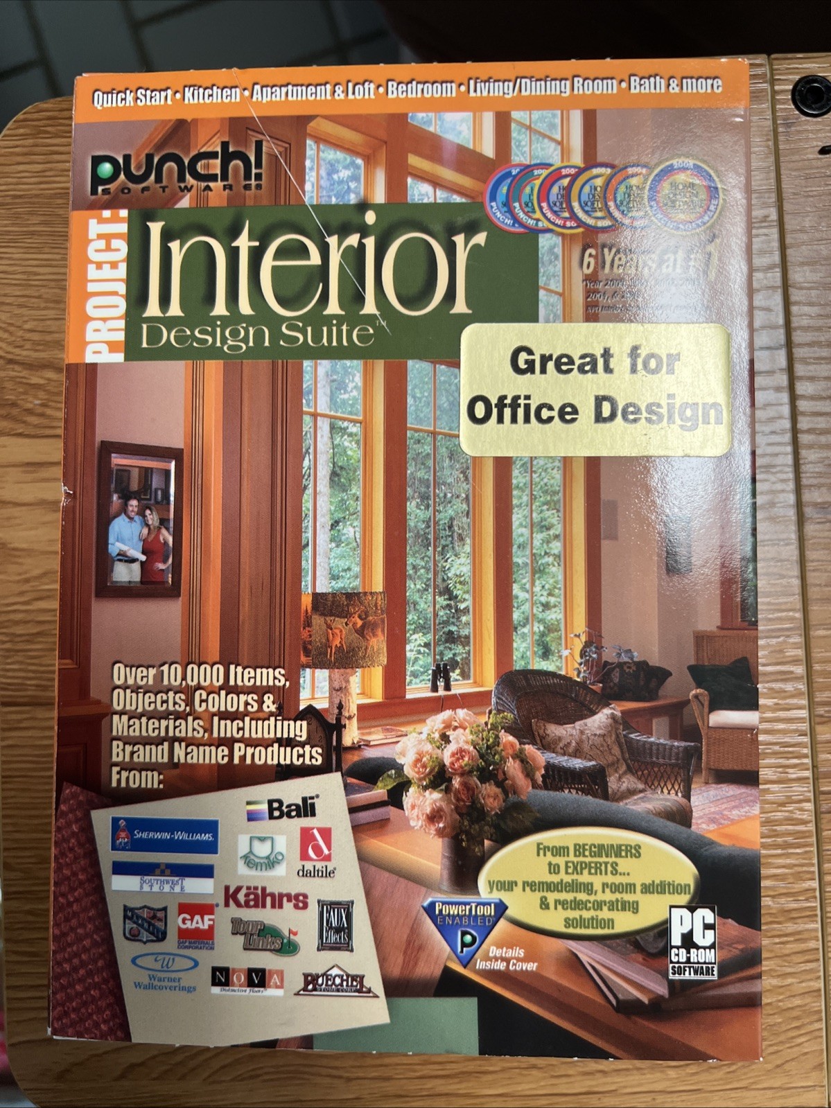 Punch Software Project Interior Design Suite (PC, 2005)-New-open Box Not Used